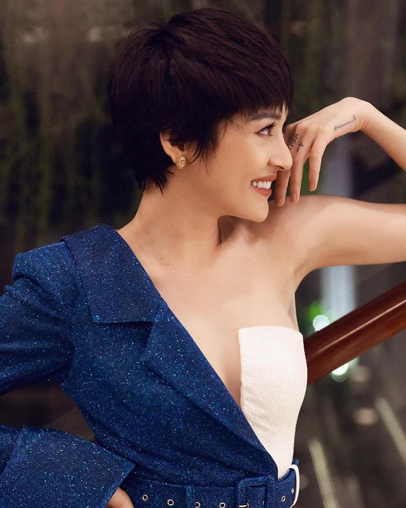 Bảo Anh cắt tóc tém, mặc gợi cảm sau chia tay Hồ Quang Hiếu-5