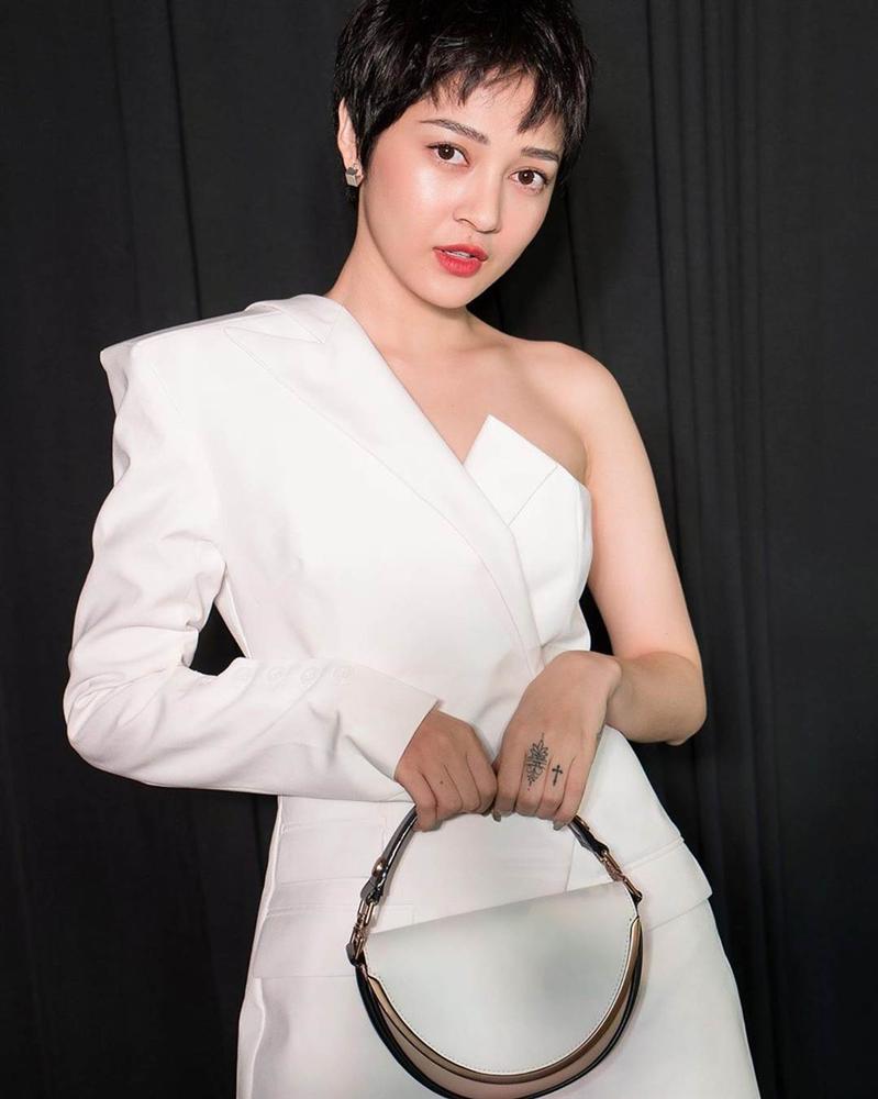 Bảo Anh cắt tóc tém, mặc gợi cảm sau chia tay Hồ Quang Hiếu-6