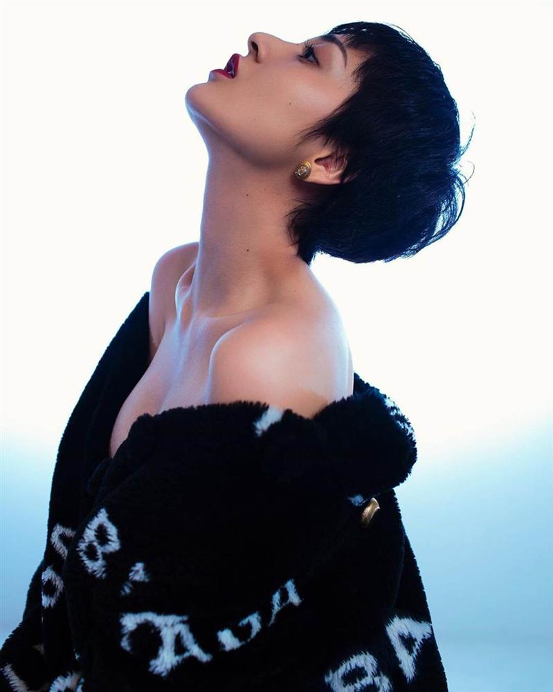 Bảo Anh cắt tóc tém, mặc gợi cảm sau chia tay Hồ Quang Hiếu-10