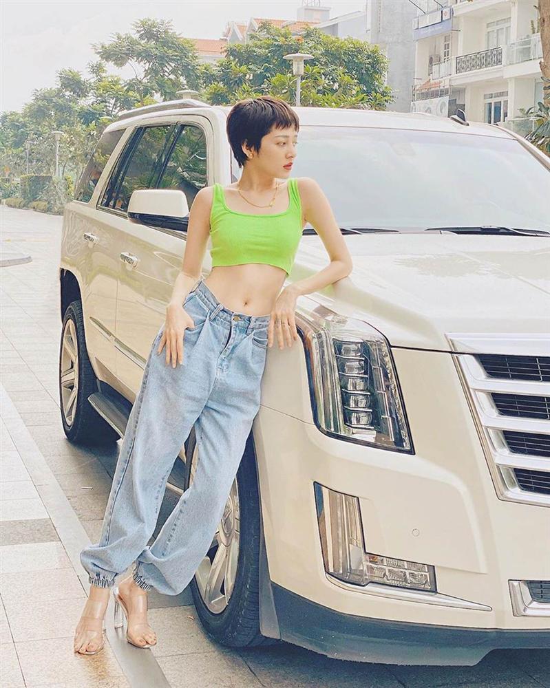 Bảo Anh cắt tóc tém, mặc gợi cảm sau chia tay Hồ Quang Hiếu-13