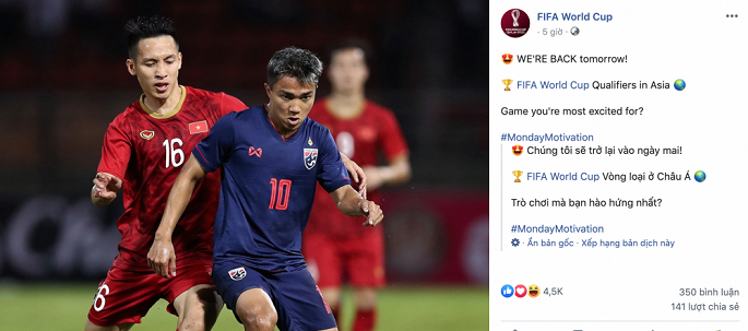 FIFA chọn Việt Nam vs Thái Lan là trận cầu tâm điểm thế giới-1