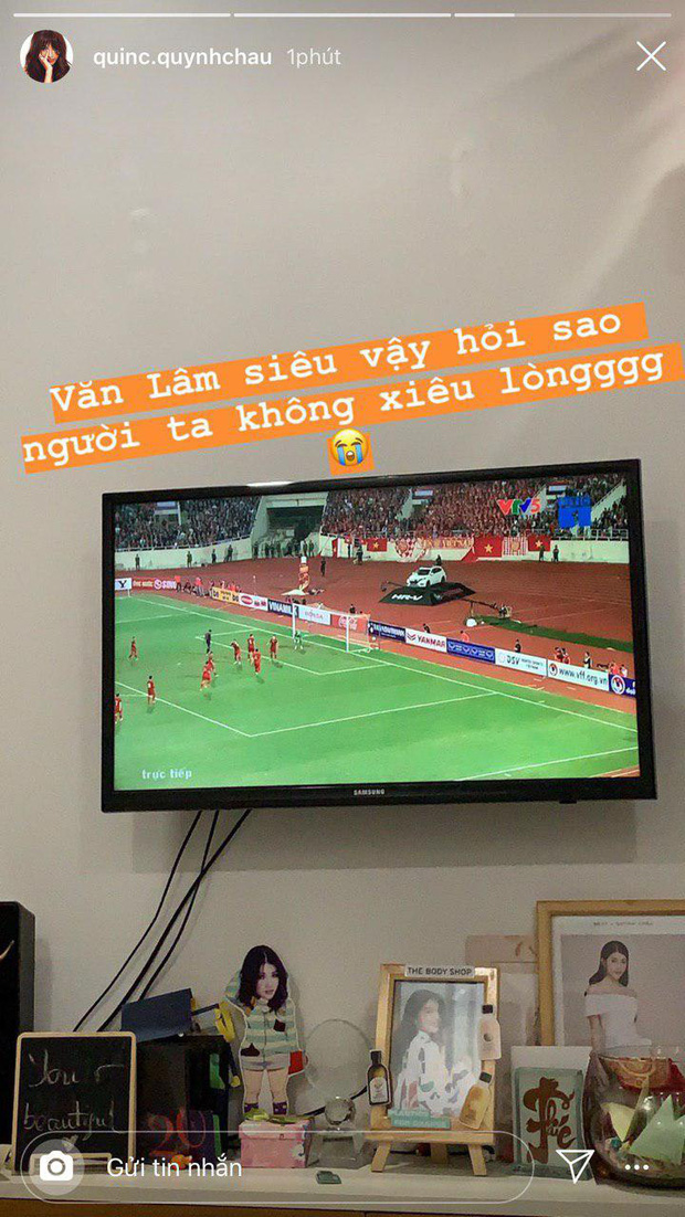 Cản phá quá xuất sắc, Đặng Văn Lâm khiến Đỗ Mỹ Linh, Khổng Tú Quỳnh và loạt sao Vbiz phải thốt lên khen ngợi-4