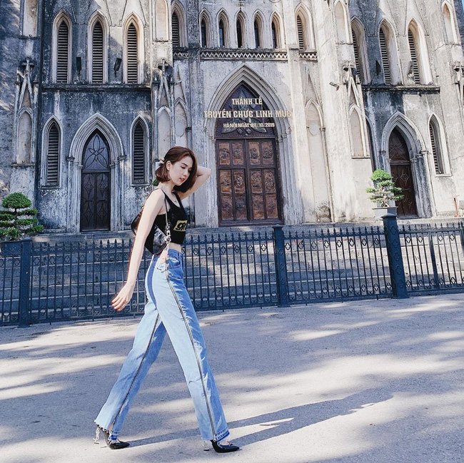 Street style sao Việt: Phạm Quỳnh Anh ăn vận như teen girl, HH Thu Thảo diện váy thùng thình cứ như đang bầu tập 2-1