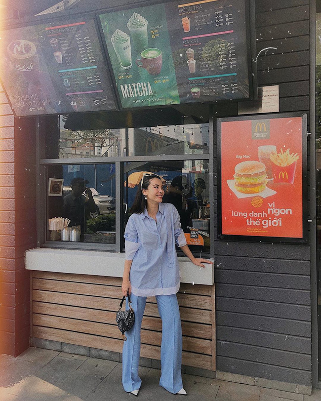 Street style sao Việt: Phạm Quỳnh Anh ăn vận như teen girl, HH Thu Thảo diện váy thùng thình cứ như đang bầu tập 2-15