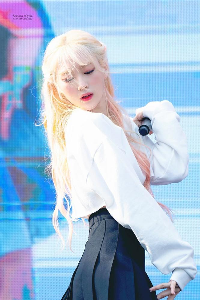 Nhan sắc nữ thần tóc vàng mới của Kpop-14