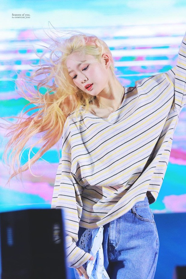 Nhan sắc nữ thần tóc vàng mới của Kpop-16