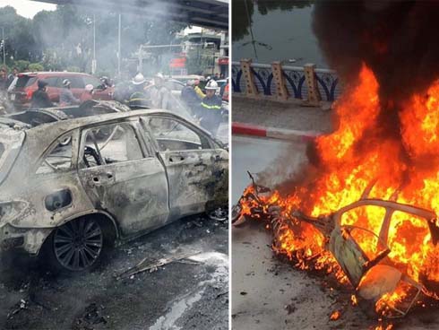 Gặp chiến sỹ CSGT cứu người mắc kẹt thoát khỏi đám cháy vụ xe ô tô Mercedes: Lúc ấy tôi chỉ nghĩ đến trách nhiệm chứ không nghĩ gì cả-5