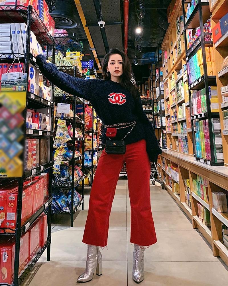 Chi Pu lên đồ kiểu sợ người ta không biết mình mặc hàng hiệu, đụng độ thánh dìm Phượng Chanel-2