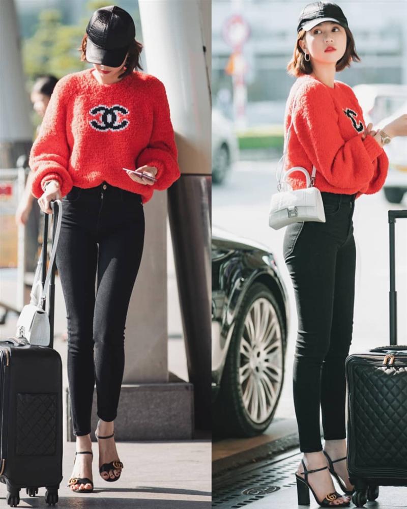 Chi Pu lên đồ kiểu sợ người ta không biết mình mặc hàng hiệu, đụng độ thánh dìm Phượng Chanel-6