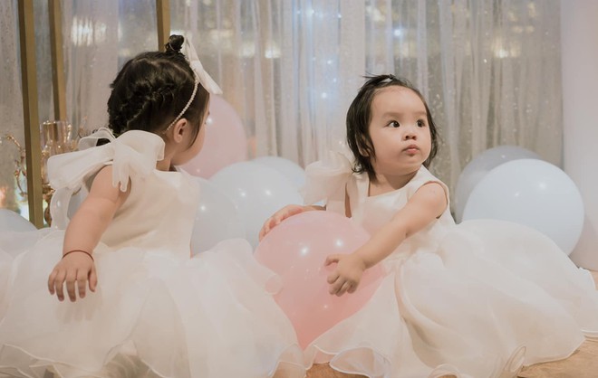 Vẻ đẹp đáng yêu của hai cô con gái Hoài Lâm-4
