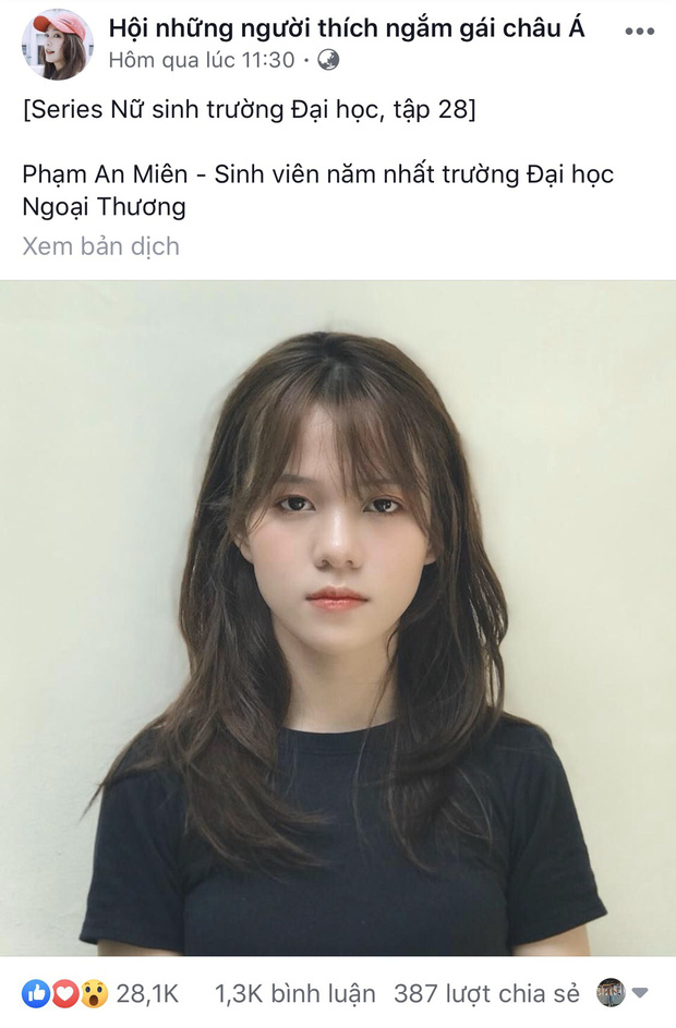 Lại thêm một nữ sinh gây sốt đến từ lò đào tạo Hoa hậu Ngoại thương: Nhan sắc cực phẩm, cái tên còn độc lạ hơn-1