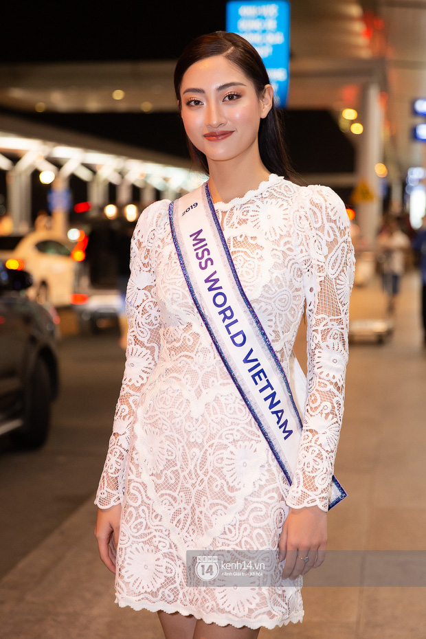 Đỗ Mỹ Linh, Tiểu Vy và dàn mỹ nhân gây náo loạn sân bay khi tiễn Thùy Linh lên đường đi Anh dự thi Miss World-3