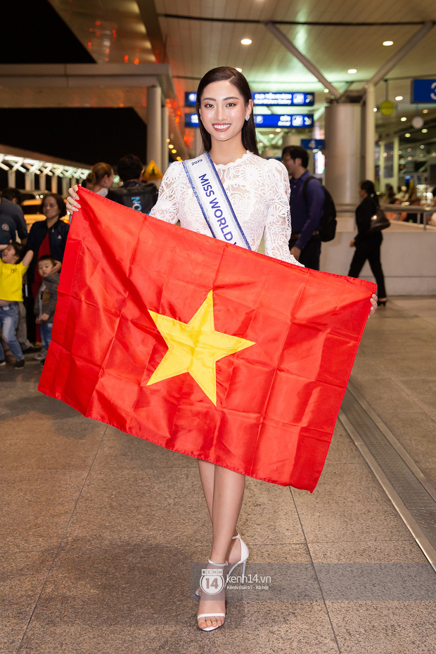 Đỗ Mỹ Linh, Tiểu Vy và dàn mỹ nhân gây náo loạn sân bay khi tiễn Thùy Linh lên đường đi Anh dự thi Miss World-11