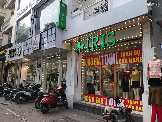 Nhiều cửa hàng thời trang ở Hà Nội đã chạy đà cho ngày mua sắm Black Friday bằng việc treo biển giảm giá mạnh tới 80% các sản phẩm-10