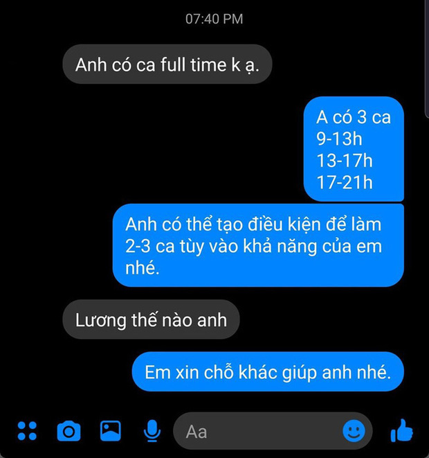 Ứng viên bị từ chối xin việc vì hỏi lương bao nhiêu anh, quản lý lên tiếng: hỏi lương là thiếu chuyên nghiệp-1