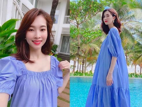 Đặng Thu Thảo diện đầm rộng thùng thình vẫn xứng danh 
