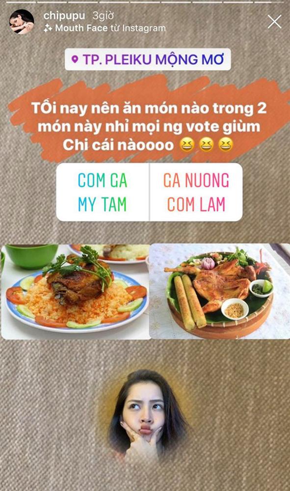 Đến lượt Chi Pu ”bắt trend” cosplay Quỳnh Trần JP: đến Pleiku ăn đủ món đặc sản, tự tạo meme” mà không cần bé Sa nào cả-4