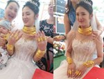 Xôn xao hình ảnh cô Minh Hiếu chuyển giới đeo 20 cây vàng kín người khi tham gia talk show-5