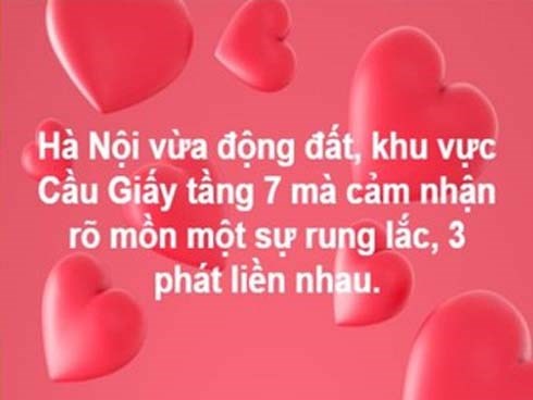 Động đất 5,4 độ ở Cao Bằng, nhiều chung cư Hà Nội rung lắc