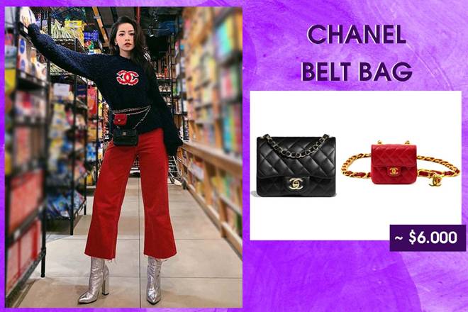 Sợ xài 1 túi chưa đủ giàu sang, Chi Pu chịu chi mua luôn 2 chiếc Chanel đeo một lần-3