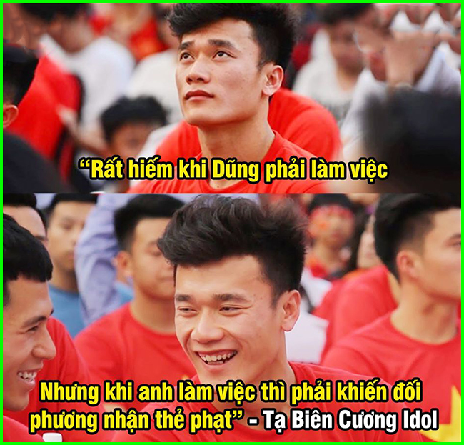 Dân mạng chế ảnh Bùi Tiến Dũng mờ nhạt nhất trận với U22 Brunei-5