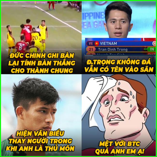 Dân mạng chế ảnh Bùi Tiến Dũng mờ nhạt nhất trận với U22 Brunei-13