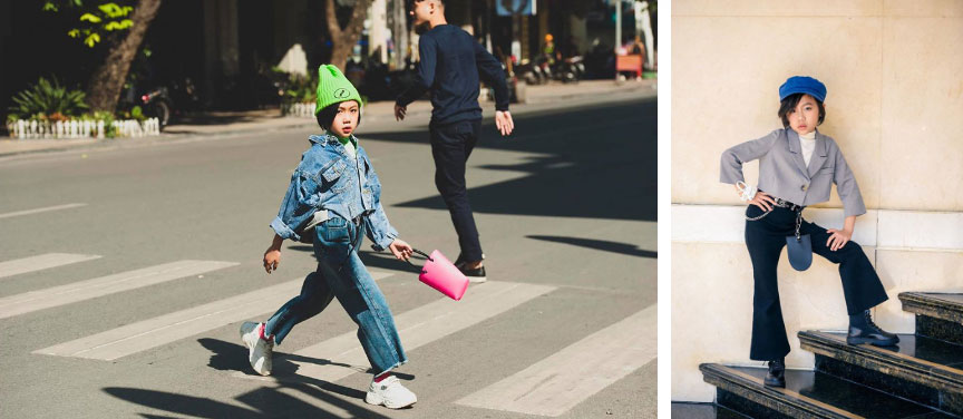 Bé gái gây bão khắp Facebook với màn trình diễn catwalk thần thái đỉnh cao, nhìn ảnh ngoài đời còn thấy choáng hơn-5