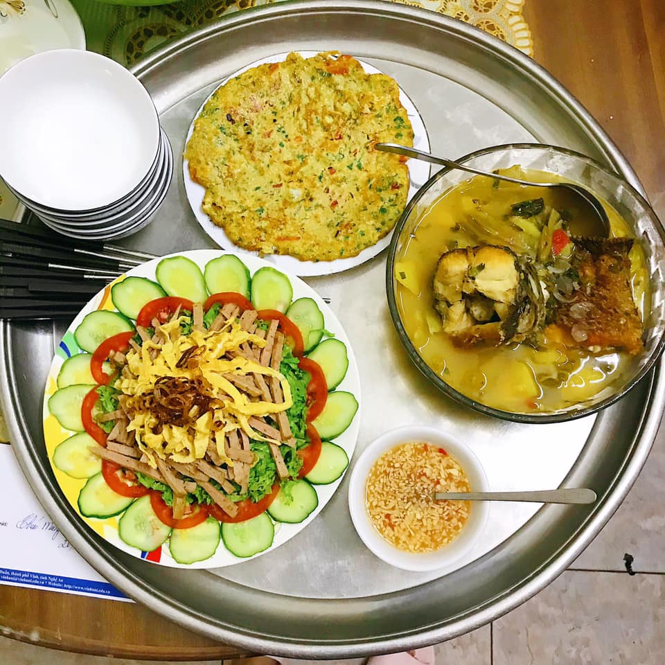 Mâm cơm gái Nghệ An nấu cho 5 người chưa tới 100k vẫn đề huề khiến chồng khen nở mũi-8