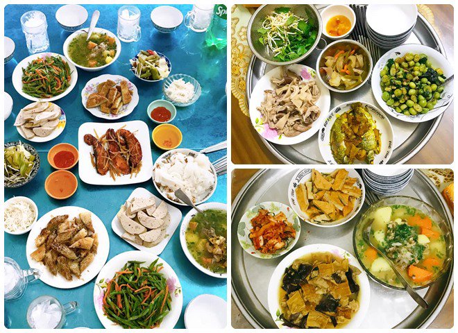 Mâm cơm gái Nghệ An nấu cho 5 người chưa tới 100k vẫn đề huề khiến chồng khen nở mũi-16