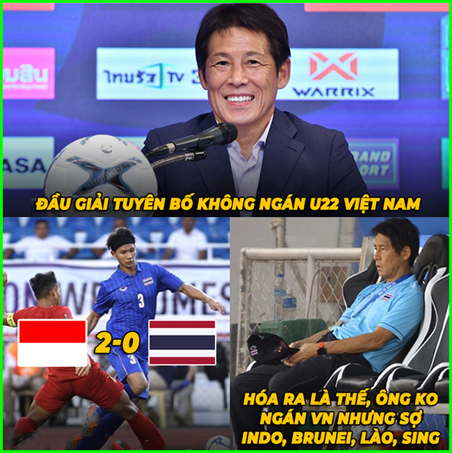 U22 Thái Lan thua thảm, dân mạng Việt Nam hả hê chế ảnh chế giễu-6