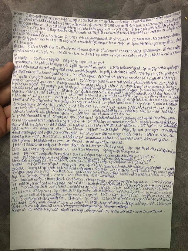 Choáng trước cách học Triết của sinh viên thời nay: Làm đề cương chữ chi chít như ma trận, thậm chí còn viết tắt 100%-1