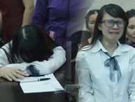 Chị gái nữ sinh giao gà gục khóc nức nở tại tòa sau khi mẹ bị tuyên án 20 năm tù
