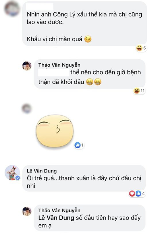 Đăng ảnh cũ, Thảo Vân bất ngờ bị chê khẩu vị mặn nên mới lao vào Công Lý, nữ MC đáp trả hài hước nhưng cực sâu cay-2