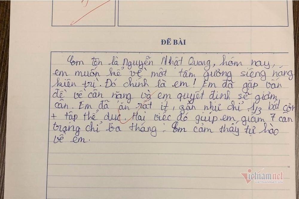 Bài kiểm tra hài hước về tấm gương siêng năng của học sinh lớp 6-1