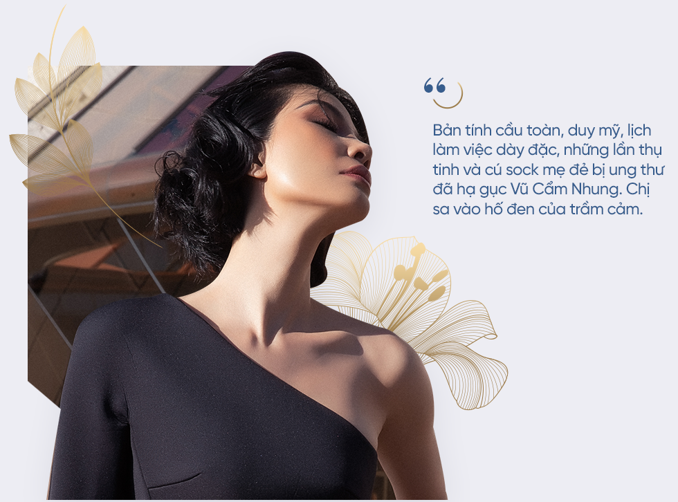 Vũ Cẩm Nhung: Người đàn bà thép trải qua 20 lần thụ tinh ống nghiệm để tìm con, hồi sinh sau trầm cảm để thành một tôi” tốt hơn-6