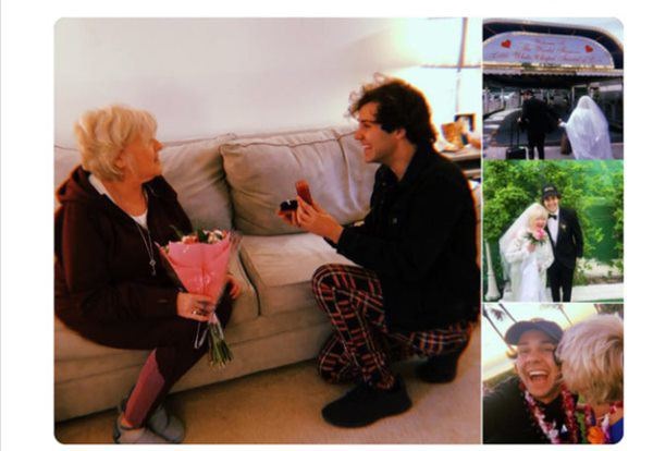 Bị bạn thân chê ế, chàng trai cưới luôn mẹ bạn để được gọi là bố-1