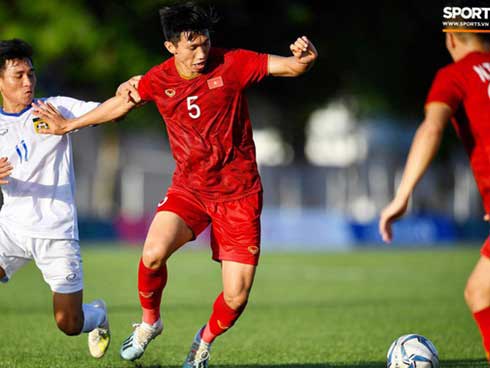 U22 Việt Nam 2-1 U22 Indonesia: Siêu phẩm của Hoàng Đức mang lại bàn thắng ở phút bù giờ!!-10