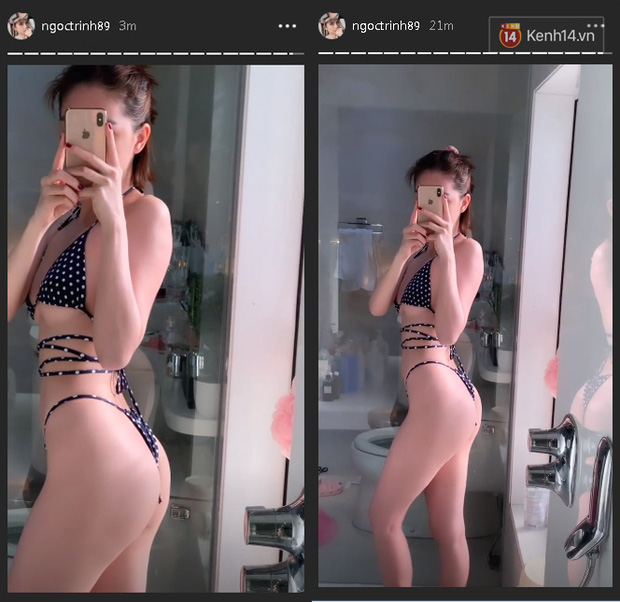 Ngọc Trinh nổi tiếng với vòng 1 sexy nhưng thiếu đi phụ kiện” độn đẩy vẫn dễ bị hiểu lầm là màn hình phẳng” như thường-2