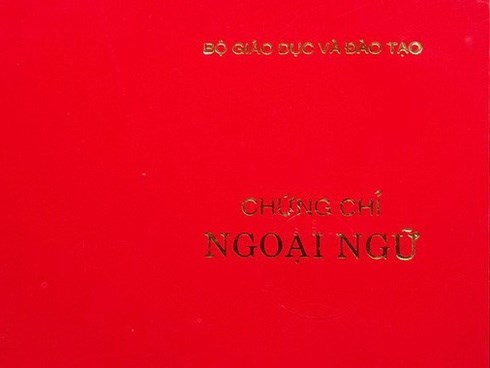 Việc thi đánh giá năng lực ngoại ngữ sẽ như thế nào sau khi chứng chỉ ngoại ngữ A-B-C bị 