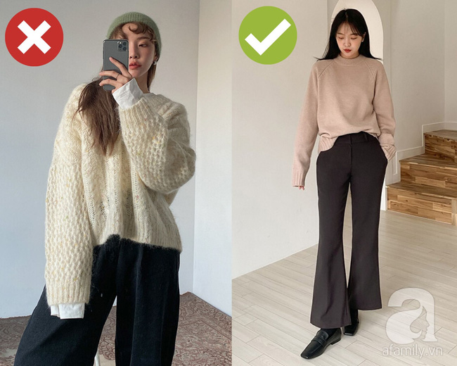 3 lỗi diện áo len nơi công sở: Nhẹ thì dìm dáng kém xinh, nặng thì kém duyên hết sức-3