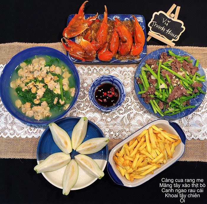 Học ngay vợ đảm nấu thực đơn cả tuần không trùng lặp dù chỉ một món-7