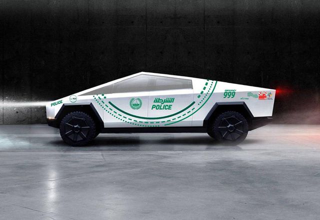 Cảnh sát Dubai chọn Tesla Cybertruck, trong khi người Anh tín nhiệm Ranger Raptor-1