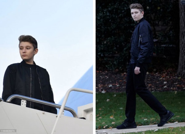 Gia đình Tổng thống Mỹ quay trở lại sau kỳ nghỉ lễ, Barron Trump gây thương nhớ với vẻ ngoài lạnh lùng, sở hữu góc nghiêng thần thánh-4