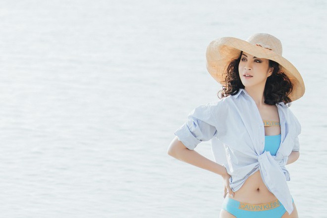 MC Thanh Mai gây choáng khi mặc bikini khoe body không tỳ vết ở tuổi 46-8