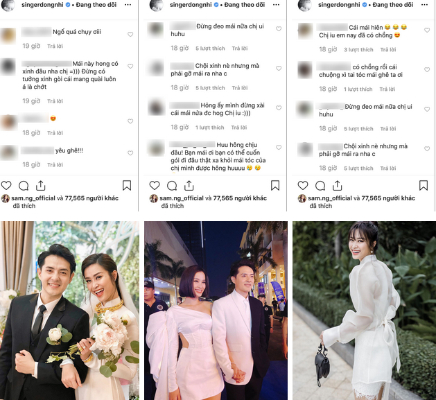 Gái có chồng” Đông Nhi vừa F5 sương sương với tóc mái đã bị fan phũ phàng khuyên bỏ mái đi càng sớm càng tốt-3