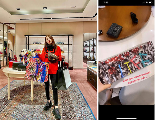 Kỳ Duyên sắm đôi sneakers hoa cúc chục triệu: Mừng rớt nước mắt nhưng chỉ mong nó cũ nhanh lên cho tôi nhờ-1