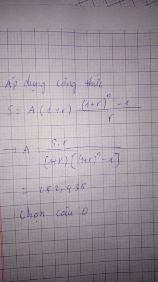 Bị lên bảng làm bài toán lãi suất ngân hàng, nam sinh bí quá điền luôn 1 dòng nghe vô lý nhưng ai cũng thấy thuyết phục-3