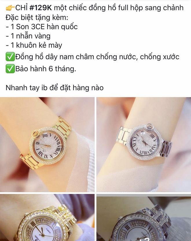 Đặt mua đồng hồ sang chảnh, nhận về đồng hồ nhựa, cô gái lên mạng than liền bị mắng vì một lý do-3