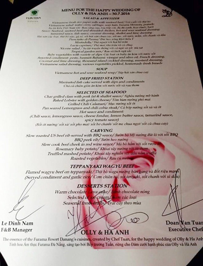 Lấy chồng ngoại quốc, Hoàng Oanh khao tiệc tinh tế, 2 sao Việt khác xa hoa đắt đỏ-7