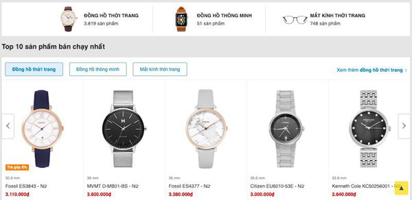 Thế Giới Di Động bán đồng hồ ưu đãi sốc: Mua 2 tính tiền 1-2